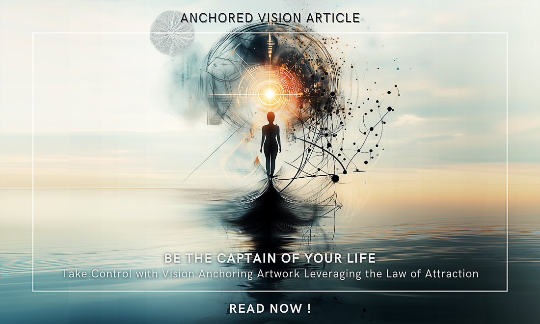 Be the Captain of Your Life: Take Control with Vision Anchoring Artwork Leveraging the Law of Attraction