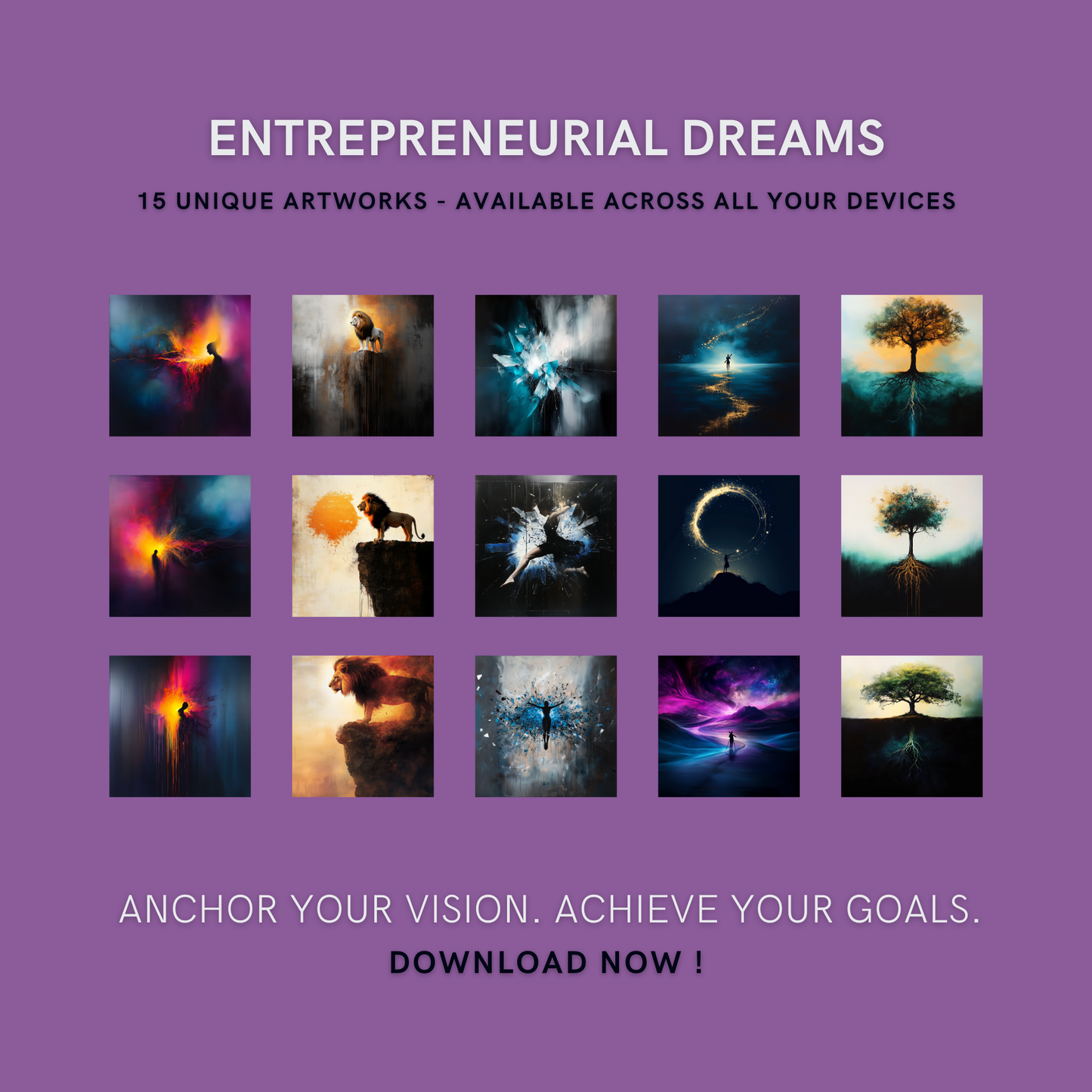 All bundles of the Entrepreneurial Dreams Collection