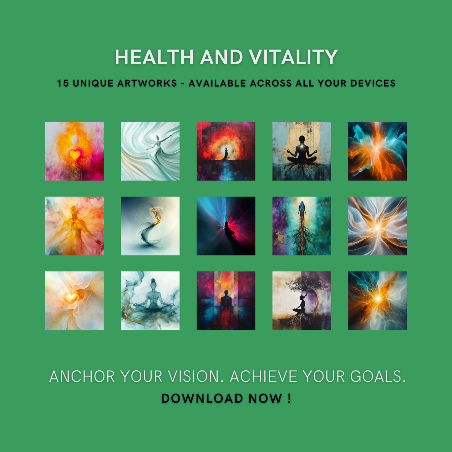 All bundles of the Health and Vitality collection