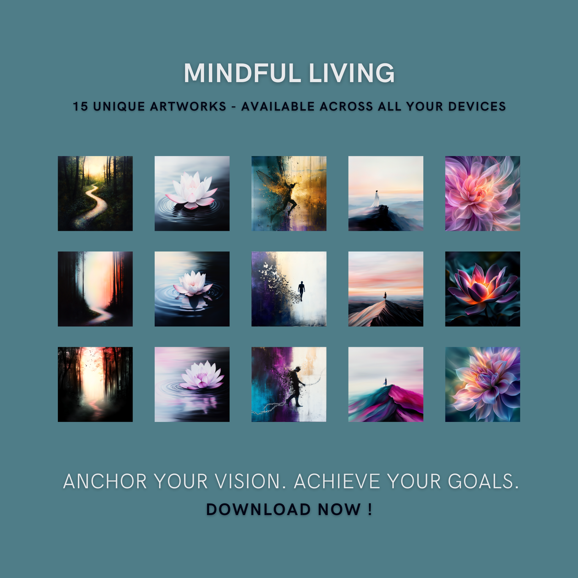 All bundles of the Mindful Living Collection